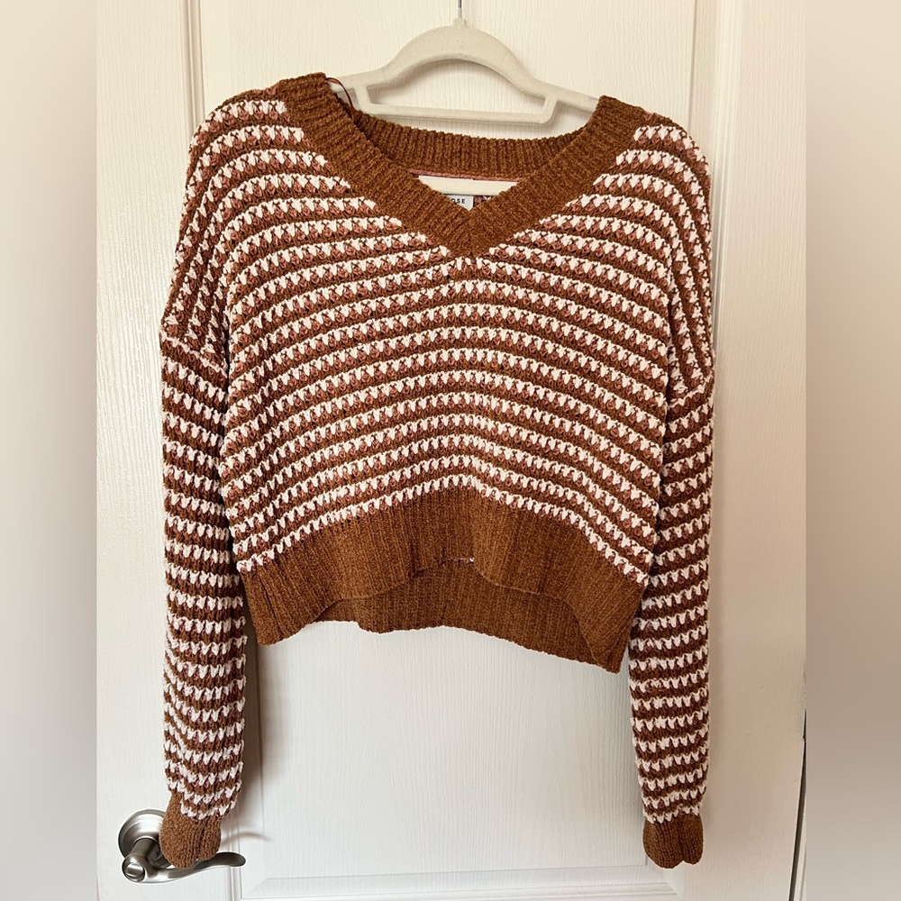 Knit fall sweater